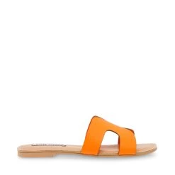 Steve Madden Zarnia Sandal ORANGE LEATHER