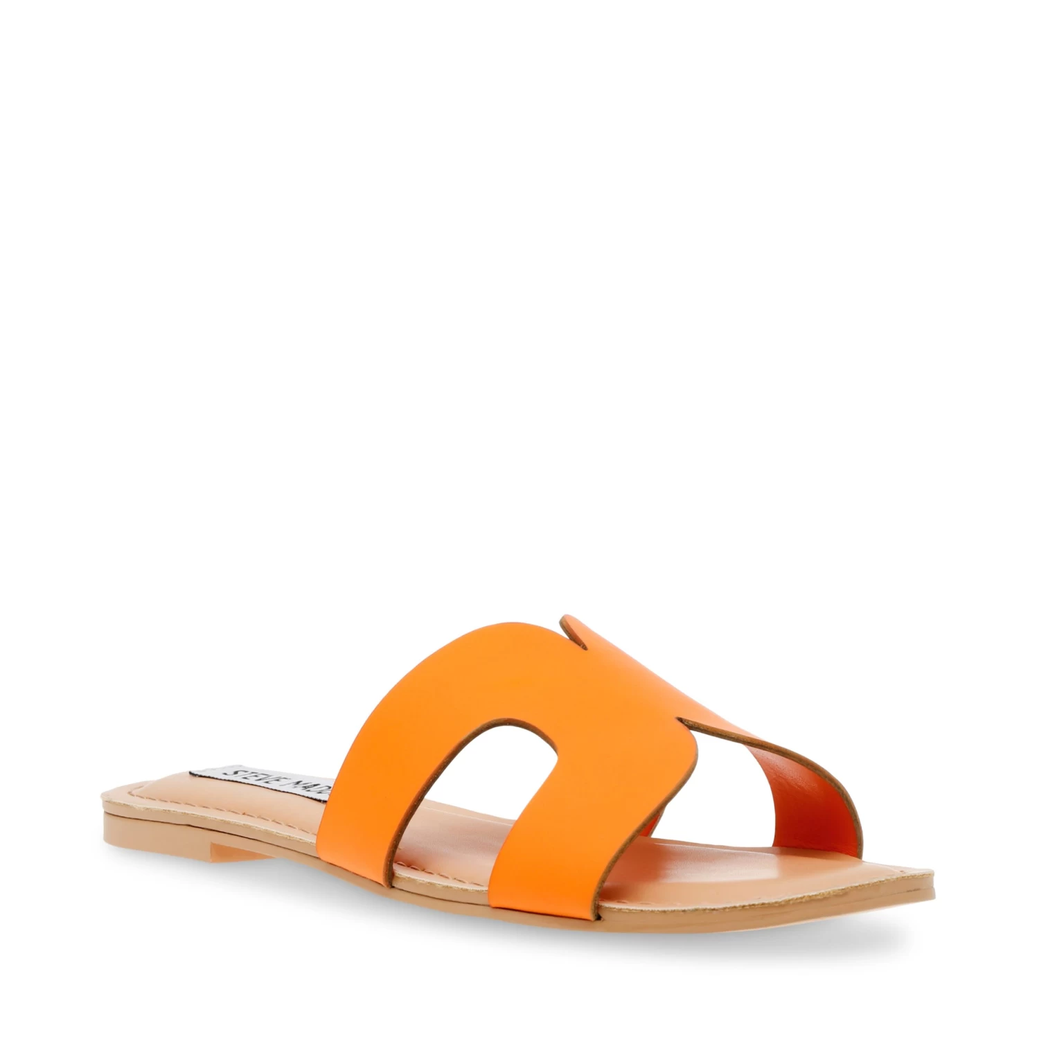 Steve Madden Zarnia Sandal ORANGE LEATHER 2 Steve Madden Zarnia Sandal ORANGE LEATHER – Image 2