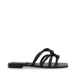 Steve Madden Primal Sandal BLACK CRYSTAL