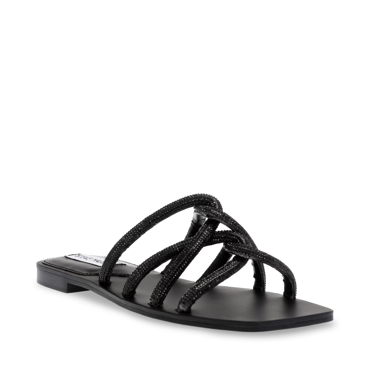 Steve Madden Primal Sandal BLACK CRYSTAL 2 Steve Madden Primal Sandal BLACK CRYSTAL – Image 2