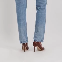 Steve Madden Lillie Pump BRN CROCO -Steve Madden SM11000480 02002 206 11