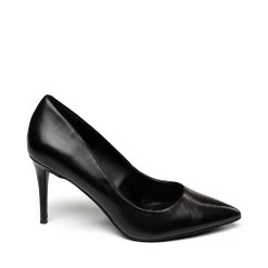 Steve Madden Lillie Pump BLACK LEATHER