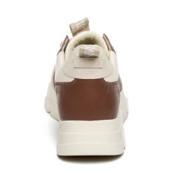 Steve Madden Pitty Sneaker BEIGE/DARK BROWN -Steve Madden SM11001024 03005 BDB 04