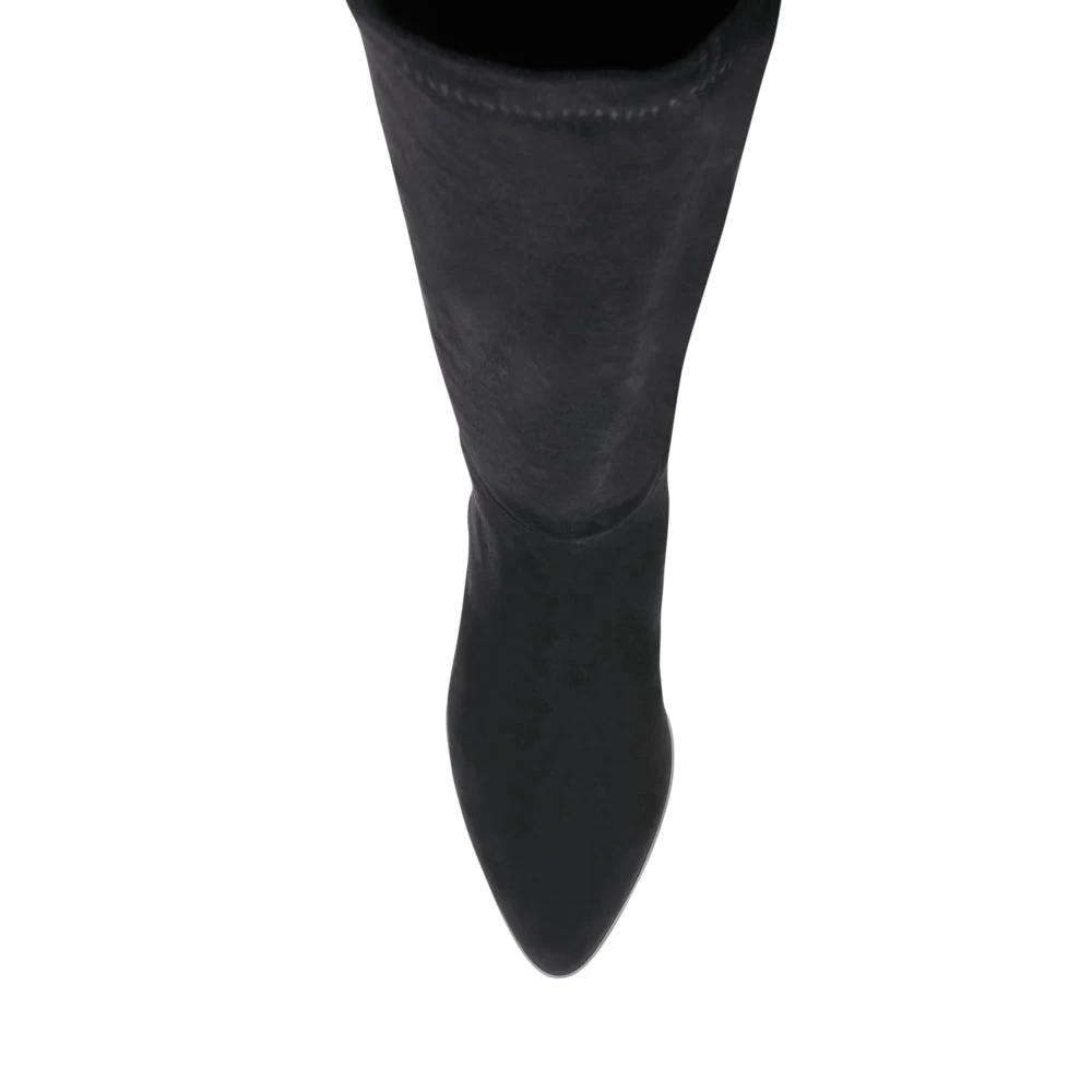 Steve Madden Jacey Boot BLACK MICRO 6 Steve Madden Jacey Boot BLACK MICRO – Image 6