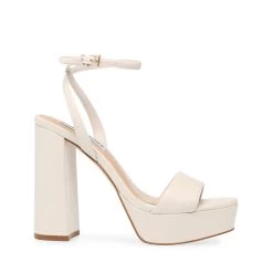 Steve Madden Lessa Sandal BONE PATENT
