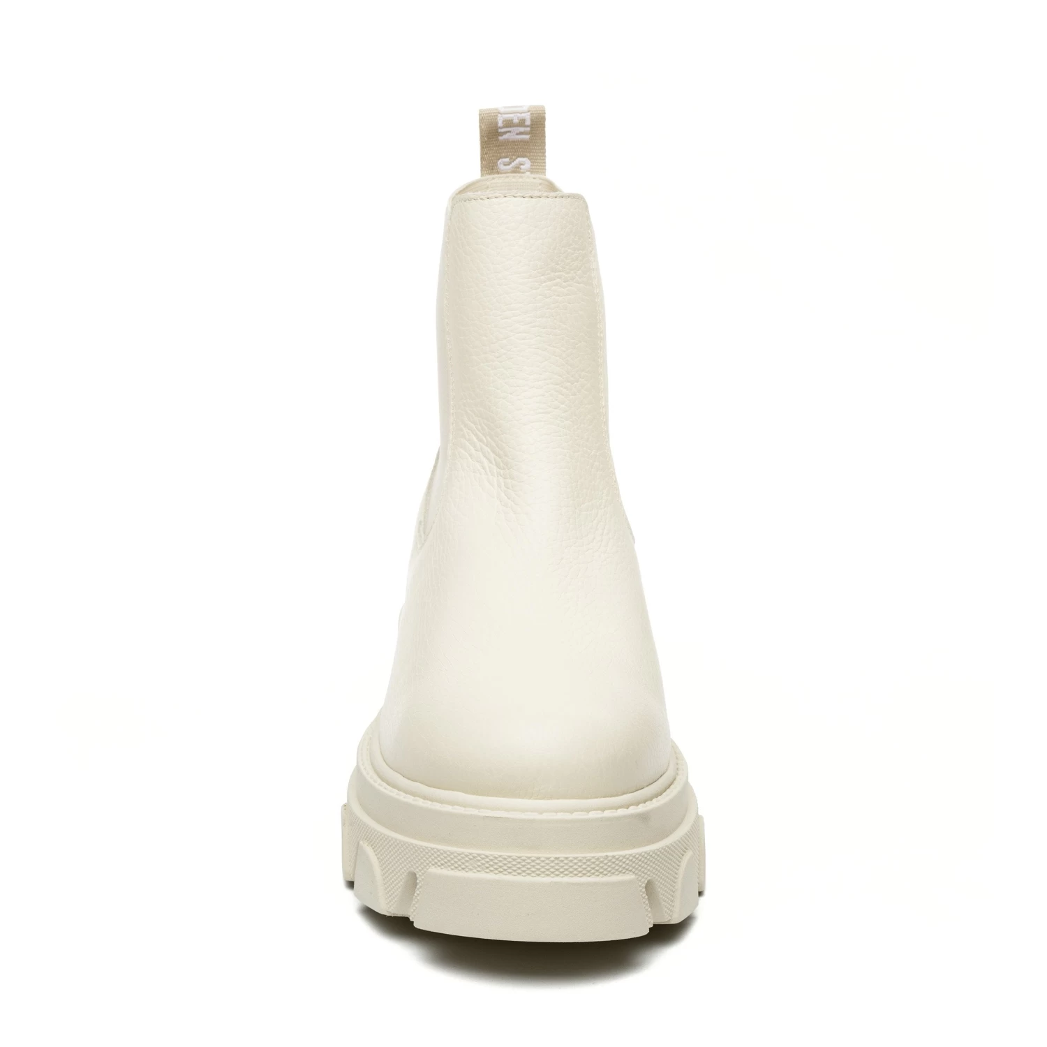 Steve Madden Mixture Bootie BONE LEATHER 3 Steve Madden Mixture Bootie BONE LEATHER â Image 3