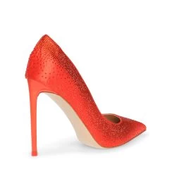Steve Madden Valorous Pump ORANGE SATIN -Steve Madden SM11001856 04003 85E 03