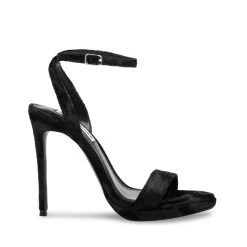 Steve Madden 27 Steve Madden Wordly Sandal BLACK VELVET