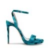 Steve Madden Wordly Sandal TEAL VELVET