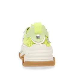 Steve Madden Possession Sneaker BONE/LIME -Steve Madden SM11001910 04005 18Y 04