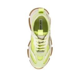 Steve Madden Possession Sneaker BONE/LIME -Steve Madden SM11001910 04005 18Y 06