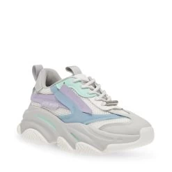 Steve Madden Possession Sneaker BLUE/GREY -Steve Madden SM11001910 04005 BGY 02