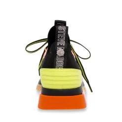 Steve Madden Decore Sneaker BLK/YLW 10 Steve Madden Decore Sneaker BLK/YLW -Steve Madden SM11002056 04004 860 04