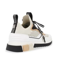 Steve Madden Decore Sneaker TAUPE/BROWN -Steve Madden SM11002056 04004 TBN 07