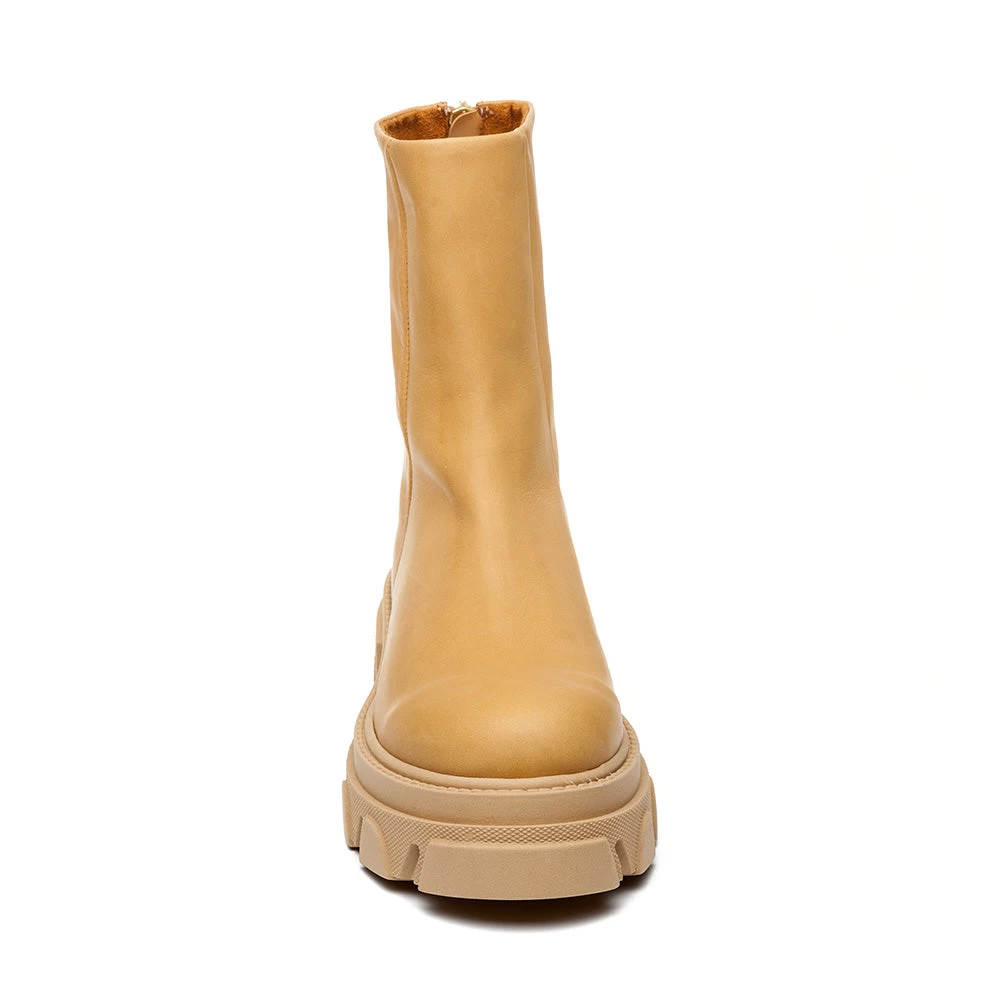 Steve Madden Maryann Bootie CAMEL LEATHER 3 Steve Madden Maryann Bootie CAMEL LEATHER â Image 3
