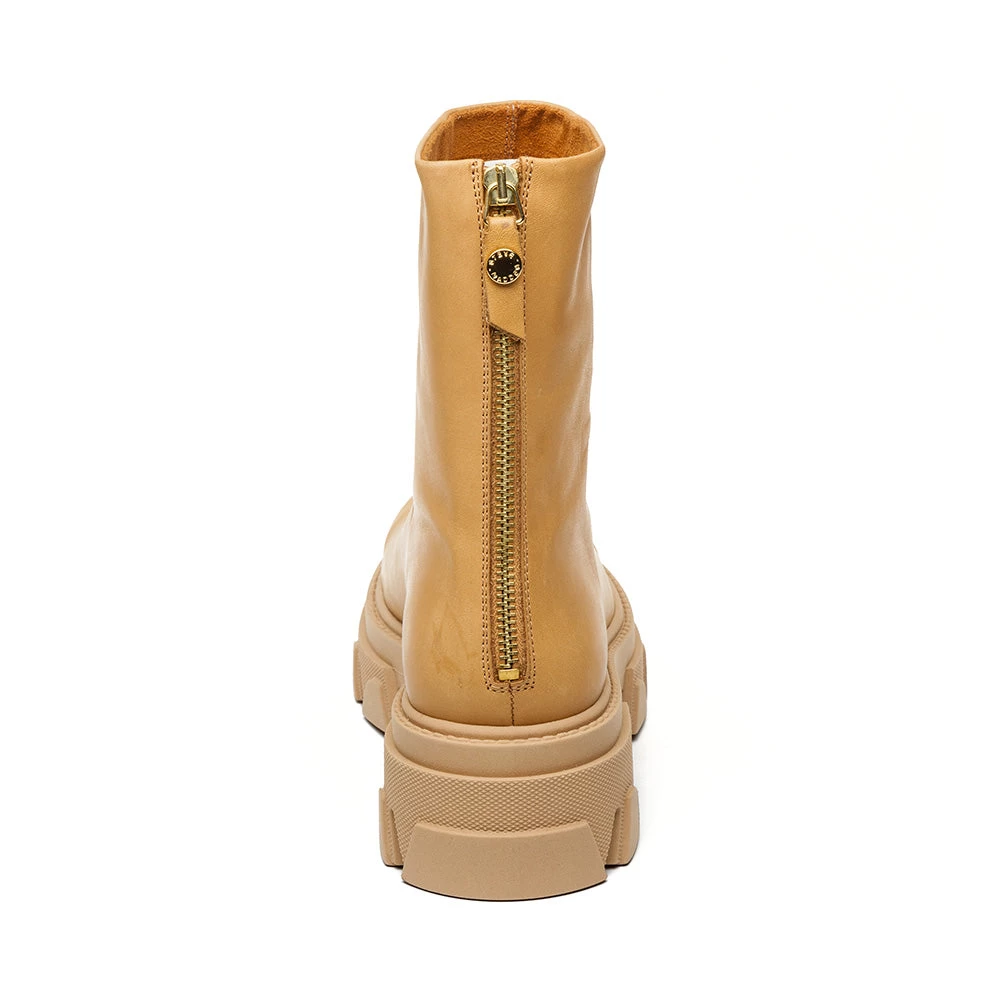 Steve Madden Maryann Bootie CAMEL LEATHER 4 Steve Madden Maryann Bootie CAMEL LEATHER â Image 4