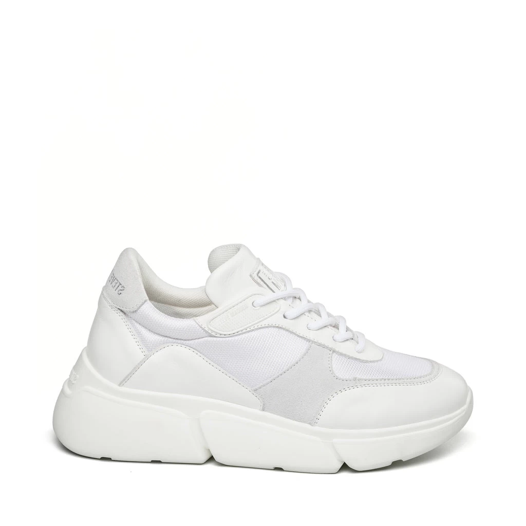 Steve Madden Many Sneaker WHITE/WHITE 1 Steve Madden Many Sneaker WHITE/WHITE