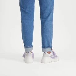 Steve Madden Maisie Sneaker WHITE/LILA 14 Steve Madden Maisie Sneaker WHITE/LILA -Steve Madden SM11002095 03001 U10 07