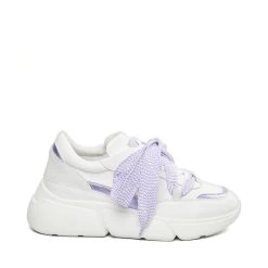 Steve Madden Maisie Sneaker WHITE/LILA