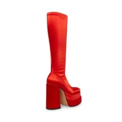 Steve Madden Cypress Boot RED SATIN -Steve Madden SM11002113 04003 728 03