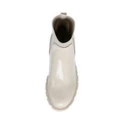 Steve Madden Hutch Bootie BONE PATENT -Steve Madden SM11002117 04005 288 06