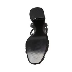 Steve Madden Lessa-S Sandal BLACK -Steve Madden SM11002186 02004 001 07