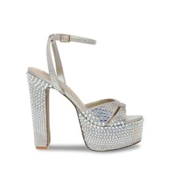 Steve Madden Socializer Sandal SILVER