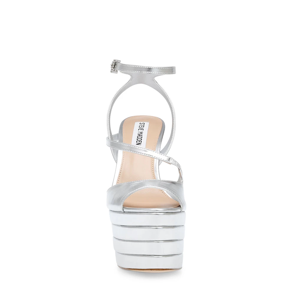 Steve Madden Lavishly Sandal SILVER 3 Steve Madden Lavishly Sandal SILVER â Image 3