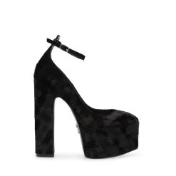 Steve Madden Skyrise Pump BLACK VELVET
