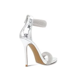 Steve Madden Makenna Sandal SILVER 13 Steve Madden Makenna Sandal SILVER -Steve Madden SM11002268 04003 751 03