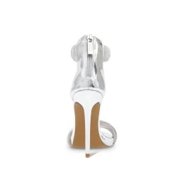 Steve Madden Makenna Sandal SILVER 9 Steve Madden Makenna Sandal SILVER -Steve Madden SM11002268 04003 751 04