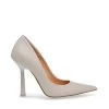 Steve Madden Martina Pump GREIGE LEATHER