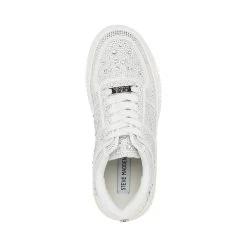 Steve Madden Sonic-R Sneaker WHITE 9 Steve Madden Sonic-R Sneaker WHITE -Steve Madden SM11002285 02003 002 05