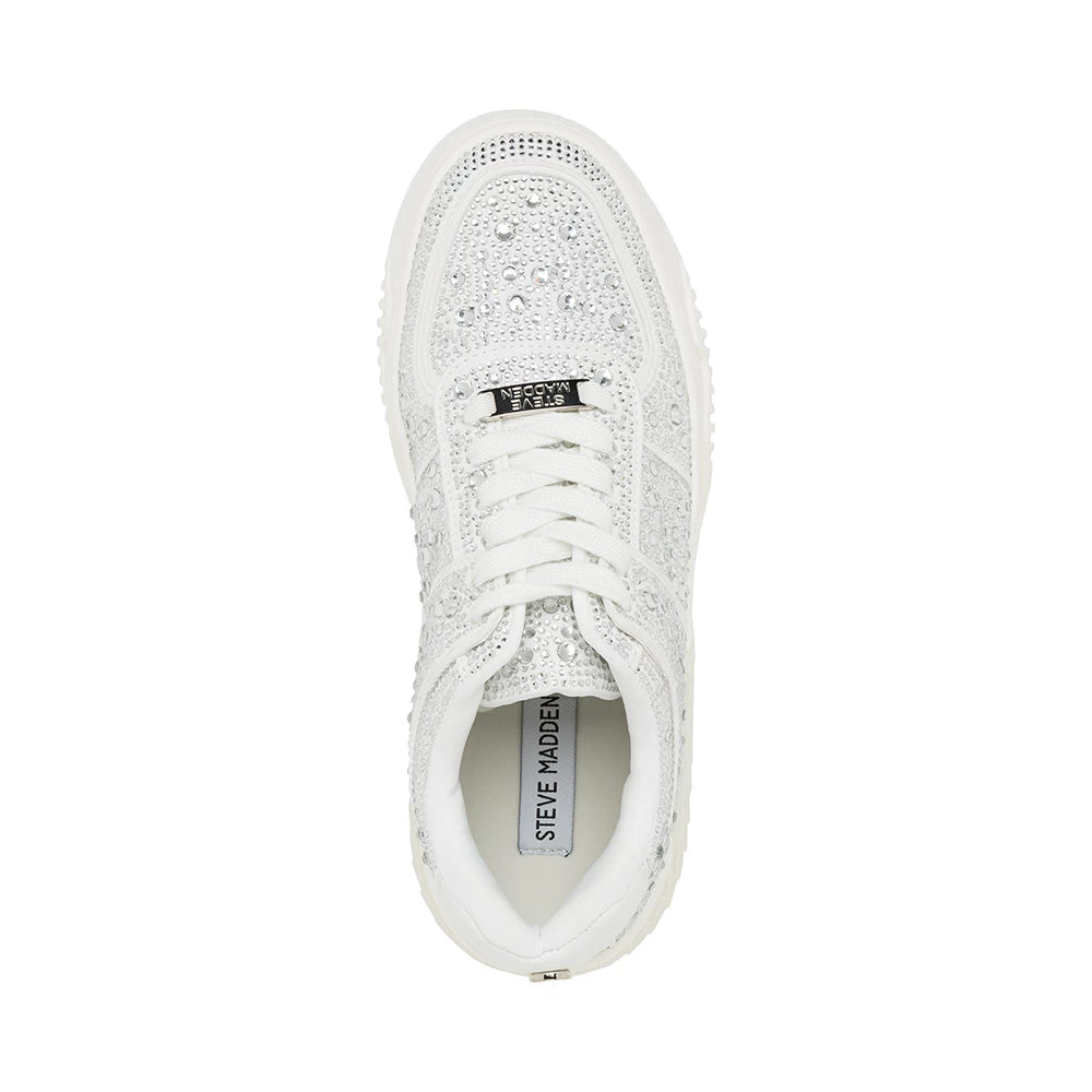 Steve Madden Sonic-R Sneaker WHITE 5 Steve Madden Sonic-R Sneaker WHITE – Image 5
