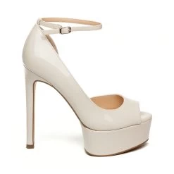 Steve Madden Affair Sandal BONE PATENT