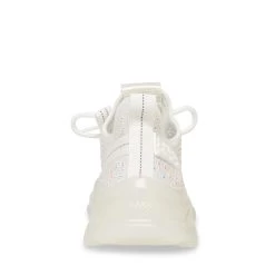 Steve Madden Maxima-P Sneaker WHITE 9 Steve Madden Maxima-P Sneaker WHITE -Steve Madden SM11002305 02002 002 04