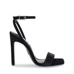 Steve Madden Unison Sandal BLACK CRYSTAL