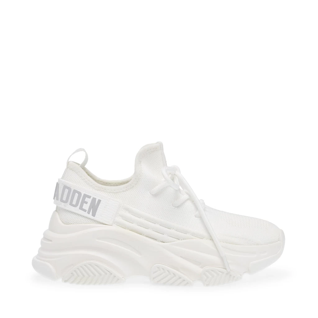 Steve Madden Protégé Sneaker WHITE 1 Steve Madden Protégé Sneaker WHITE