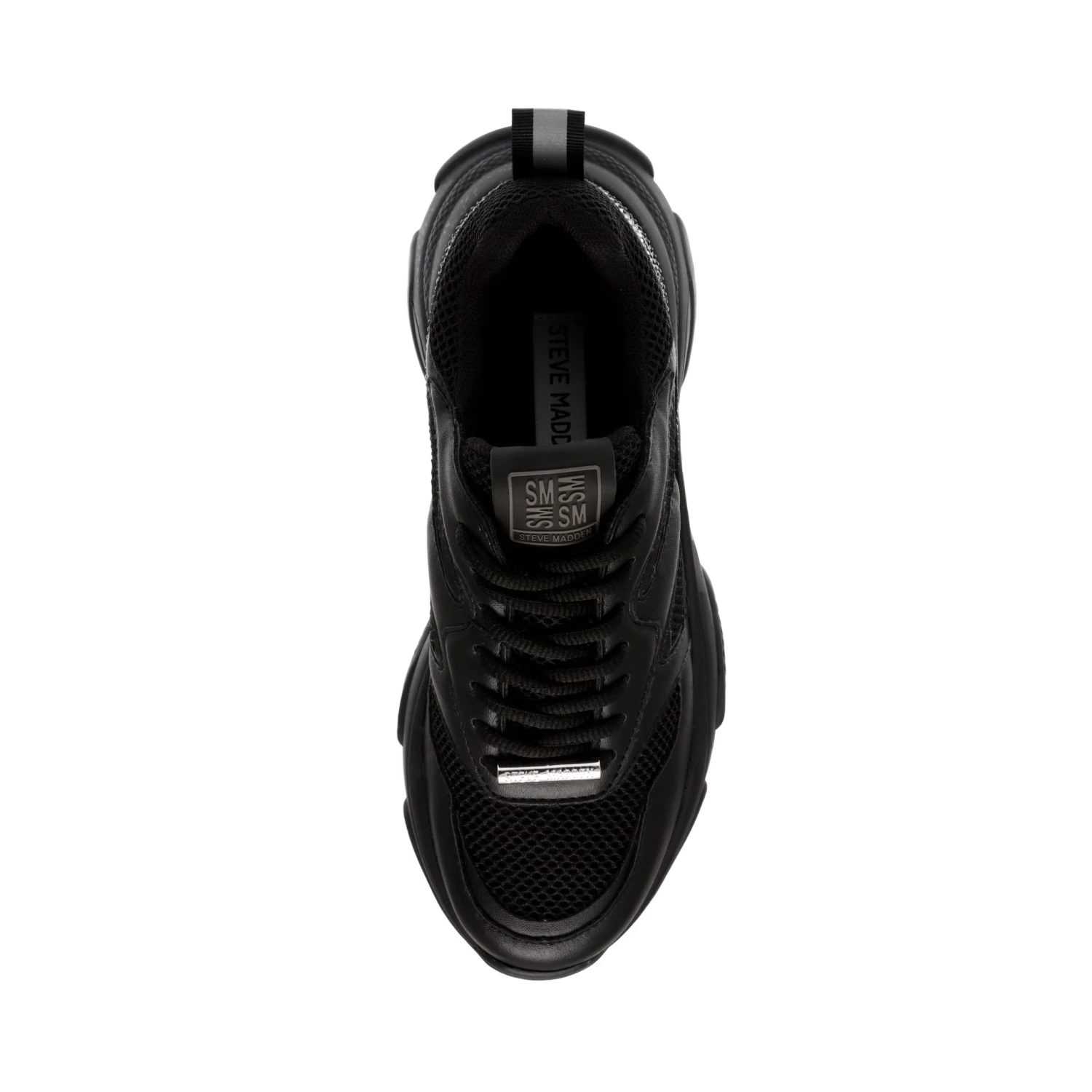Steve Madden Medallist2 Sneaker BLACK/BLACK 6 Steve Madden Medallist2 Sneaker BLACK/BLACK – Image 6