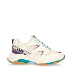 Steve Madden Medallist2 Sneaker TEAL/PURPLE