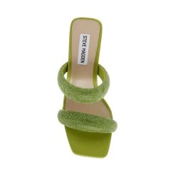 Steve Madden Top-Notch Sandal NEON LIME -Steve Madden SM11002332 02003 32C 07