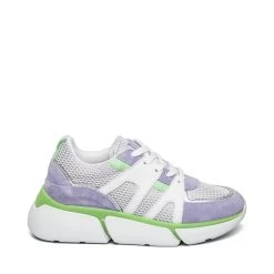 Steve Madden Mashup Sneaker WHITE/LAVENDER