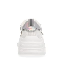 Steve Madden Primer Sneaker WHITE/SIL 10 Steve Madden Primer Sneaker WHITE/SIL -Steve Madden SM11002356 04005 196 04