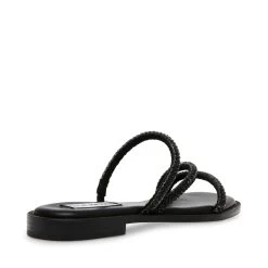 Steve Madden Transmit Sandal BLACK CRYSTAL -Steve Madden SM11002364 02003 00G 07
