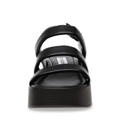 Steve Madden Conduct Sandal BLACK -Steve Madden SM11002372 02002 001 03