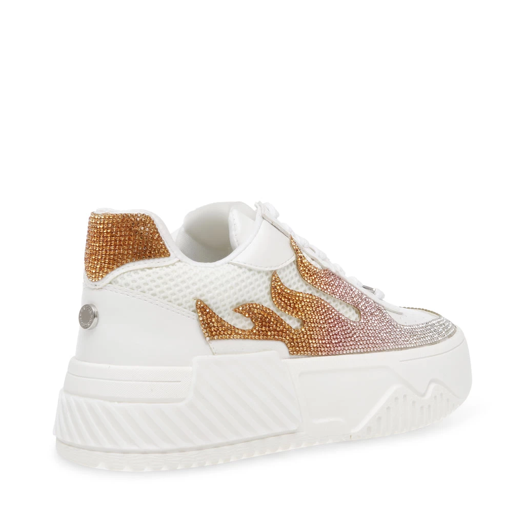 Steve Madden Walk-out Sneaker WHT/ORG 5 Steve Madden Walk-out Sneaker WHT/ORG – Image 5