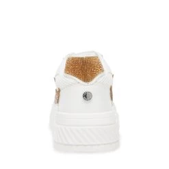 Steve Madden Walk-out Sneaker WHT/ORG 9 Steve Madden Walk-out Sneaker WHT/ORG -Steve Madden SM11002391 04005 18Q 04
