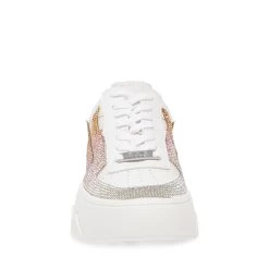 Steve Madden Walk-out Sneaker WHT/ORG 8 Steve Madden Walk-out Sneaker WHT/ORG -Steve Madden SM11002391 04005 18Q 05