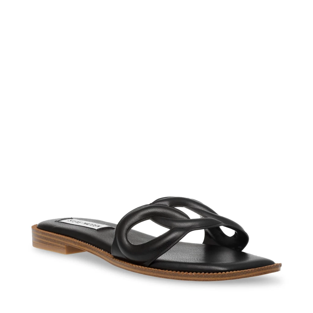Steve Madden Stash Sandal BLACK 2 Steve Madden Stash Sandal BLACK – Image 2