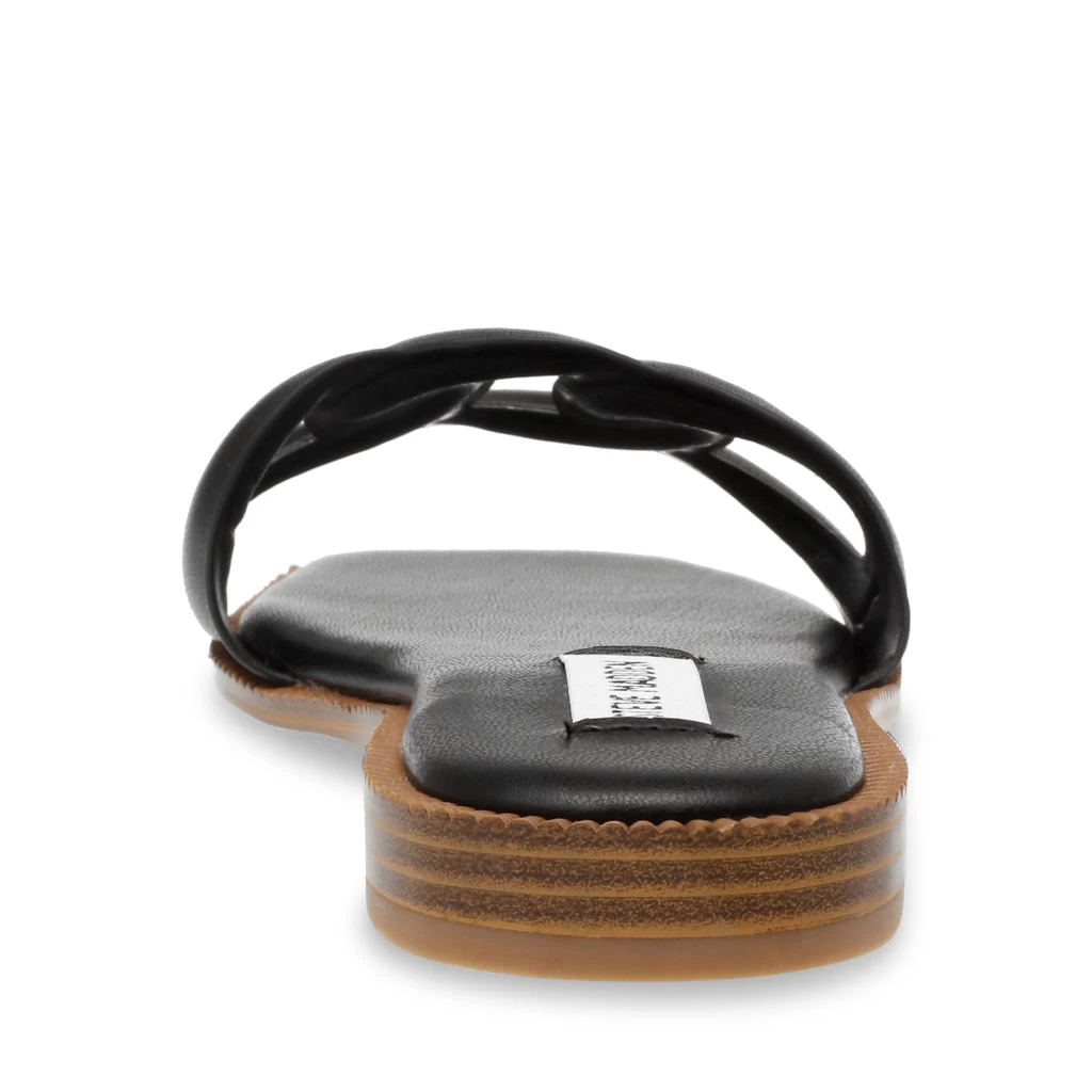 Steve Madden Stash Sandal BLACK 4 Steve Madden Stash Sandal BLACK – Image 4